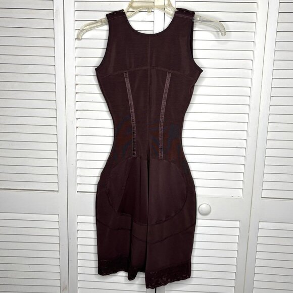 LUXEHEAL Hourglass-High Compression Mid Thigh w/Bra Stage 2/3 FAJA NWT M Post-Op - Picture 7 of 12